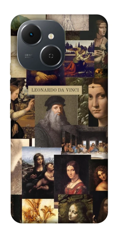 Чохол на TECNO Spark 40C Leonardo da Vinci фото 1 з 1