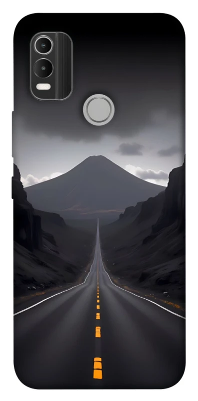 Чехол на Nokia C21 Plus Black mountains фото 1 из 1