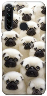 Чохол на Xiaomi Redmi Note 8 Doggy Pug Love фото 1 з 1