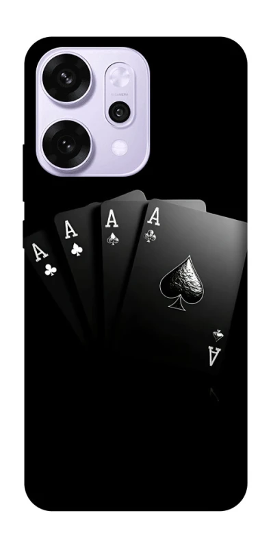 Чохол на Oppo Reno 14 Pro Black Cards фото 1 з 1