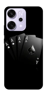 Чохол на Oppo Reno 14 Pro Black Cards фото 1 з 1