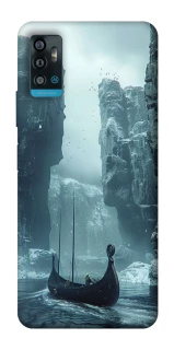 Чехол на ZTE Blade A71 Nordic drakkar фото 1 из 1