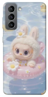 Чехол на Samsung Galaxy S21 FE Labubu swimming фото 1 из 1