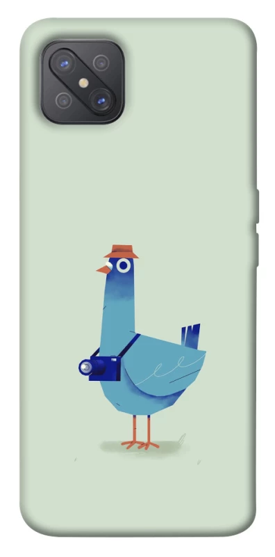 Чохол на Oppo A92s Голуб-детектив фото 1 з 1