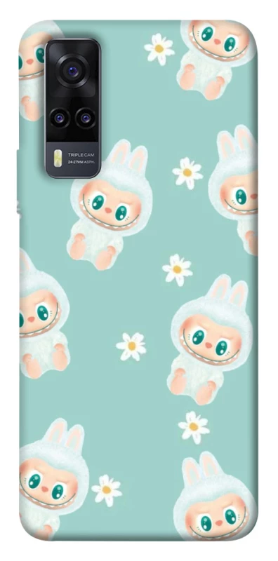 Чохол на Vivo Y31 Labubu Green фото 1 з 1