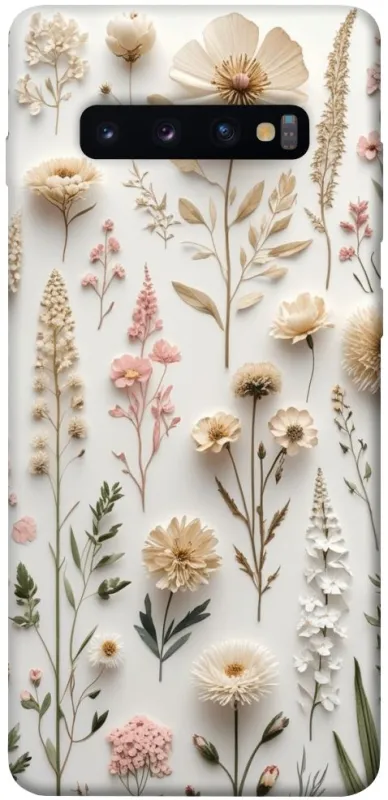 Чохол на Samsung Galaxy S10+ Floral design ver.1 фото 1 з 1