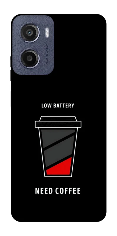 Чехол на Motorola Moto E15 Low battery фото 1 из 1