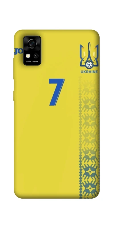 Чехол на ZTE Blade A31 UA-Football ver.3 фото 1 из 1