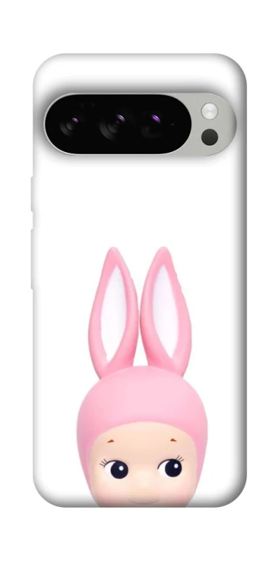 Чехол на Google Pixel 10 Pro Minimal Bunny Peek фото 1 из 1