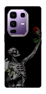Чехол на Infinix Note 50 Pro+ Skeleton vs Rose фото 1 из 1