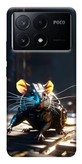 Чохол на Xiaomi Poco X6 Cyber rat фото 1 з 1