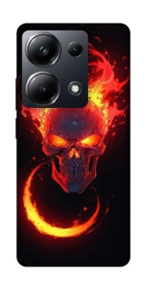 Чехол на Xiaomi Poco M6 Pro 4G Blood Skull фото 1 из 1