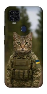 Чехол на ZTE Blade v2020 Кот защитник фото 1 из 1