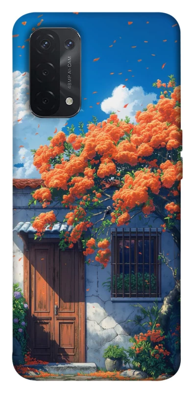 Чехол на Oppo A54 5G / A74 5G Flowering фото 1 из 1