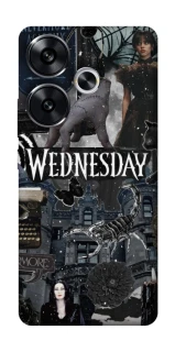 Чехол на Xiaomi Poco F6 Wednesday Collage ver.2 фото 1 из 1