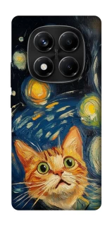 Чехол на Xiaomi Redmi Note 14 Pro 4G paint cat фото 1 из 1