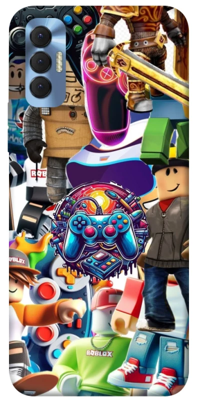 Чехол на TECNO Spark 8P Roblox controller chaos фото 1 из 1