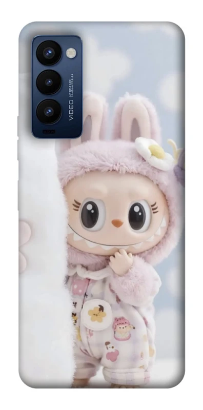 Чехол на TECNO Camon 18 Pro Labubu Happy фото 1 из 1