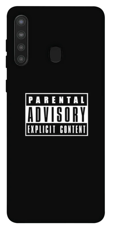 Чехол на Samsung Galaxy A21 Parental Advisory Label фото 1 из 1