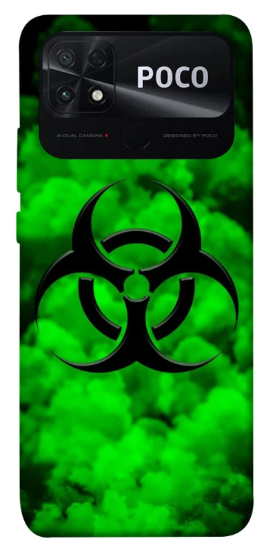 Чехол на Xiaomi Poco C40 Радиация v4 фото 1 из 1