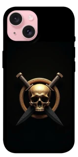 Чохол на Apple iPhone 15 (6.1") Golden Skull фото 1 з 1