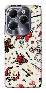 Чохол на Infinix Hot 40 Pro Stranger Things ver.2 фото 1 з 1
