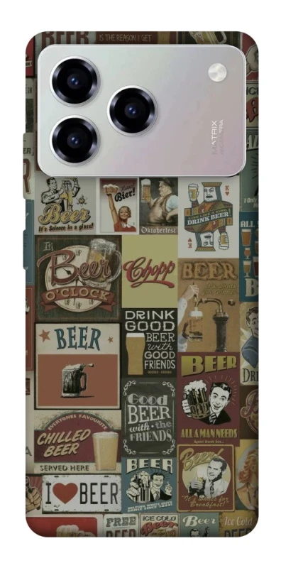 Чохол на ZTE Blade A76 Retro collage ver.1 фото 1 з 1