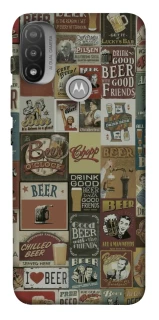 Чохол на Motorola Moto E20 Retro collage ver.1 фото 1 з 1