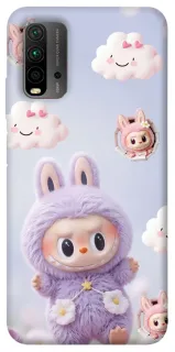 Чохол на Xiaomi Redmi 9T Labubu & clouds фото 1 з 1