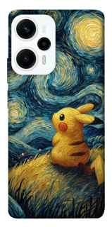 Чохол на Xiaomi Poco F5 / Note 12 Turbo Pikachu and Van Gogh фото 1 з 1