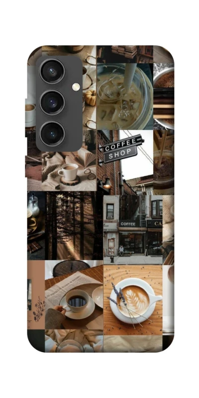 Чохол на Samsung Galaxy S24 FE Coffee collage ver.3 фото 1 з 1