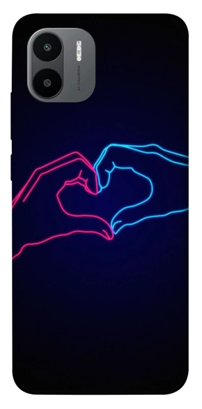 Чохол на Xiaomi Redmi A1+ / Poco C50 / A2+ Neon love фото 1 з 1