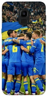 Чехол на Samsung J600F Galaxy J6 (2018) Сборная Украины v3 фото 1 из 1