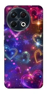 Чохол на TECNO Spark 30 Pro (KL7) Drawn hearts фото 1 з 1