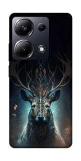 Чохол на Xiaomi Poco M6 Pro 4G Скандинавський олень v2 фото 1 з 1