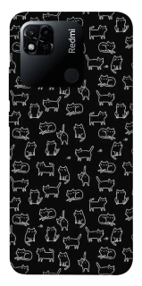 Чохол на Xiaomi Redmi 10A Black Cats фото 1 Чохол на Xiaomi Redmi 10A Black Cats фото 1 з 1