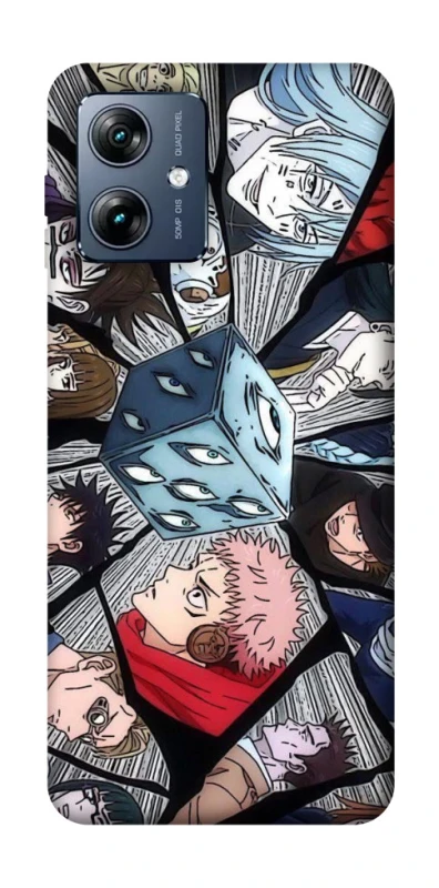 Чехол на Motorola Moto G54 Power jujutsu kaisen v4 фото 1 из 1