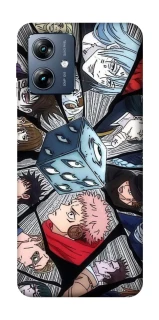 Чехол на Motorola Moto G54 Power jujutsu kaisen v4 фото 1 из 1