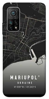 Чехол на Xiaomi Mi 10T Mariupol map фото 1 из 1