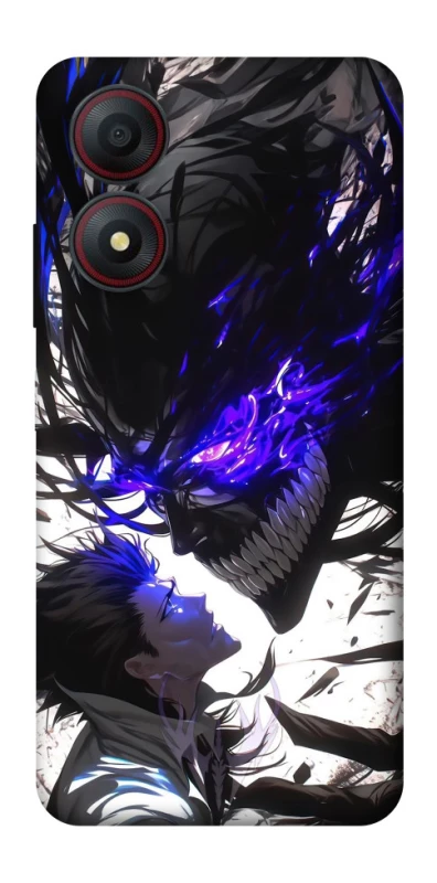 Чохол на ZTE Blade A34 4G Black soul anime фото 1 з 1