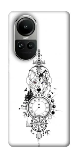 Чехол на Oppo Reno 10 Tattoo ver.8 фото 1 из 2