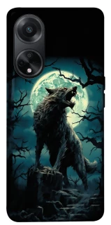 Чехол на Oppo A58 4G Волк под луной фото 1 из 1
