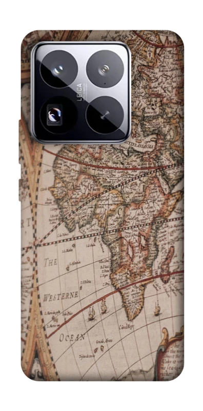 Чехол на Xiaomi 15 Pro Карта путешествий фото 1 из 1