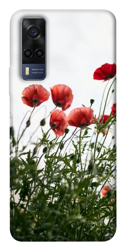 Чохол на Vivo Y53s Поле маків фото 1 з 1