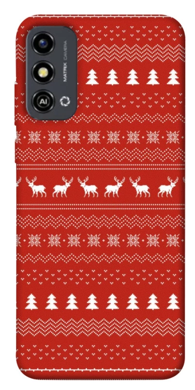 Чохол на ZTE Blade A53 Новорічний v12 фото 1 з 1