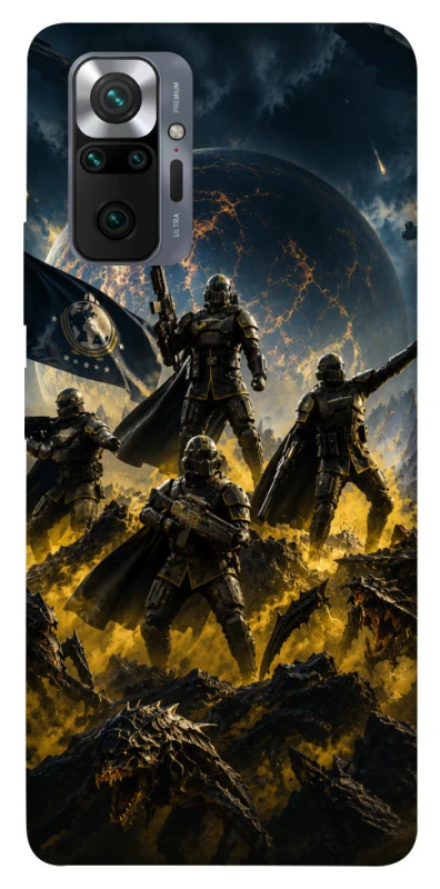Чохол на Xiaomi Redmi Note 10 Pro HELLDIVERS фото 1 з 1