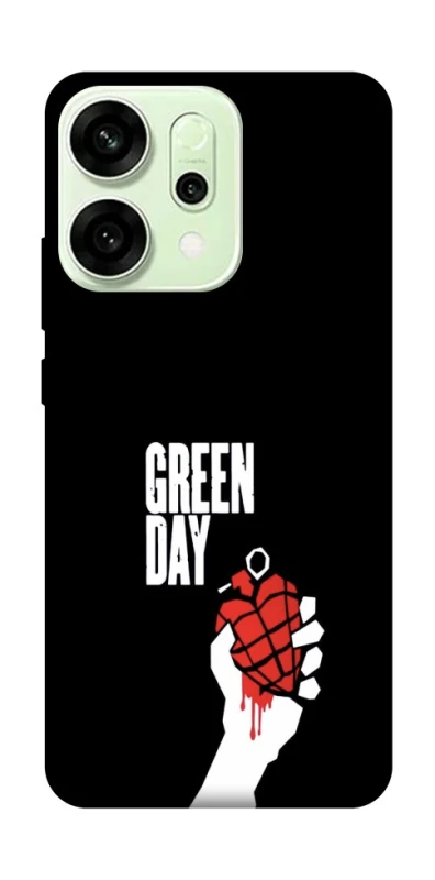 Чохол на Oppo Reno 14 Green Day logo фото 1 з 1