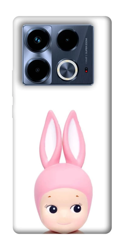 Чохол на Infinix Note 40 4G Minimal Bunny Peek фото 1 з 1