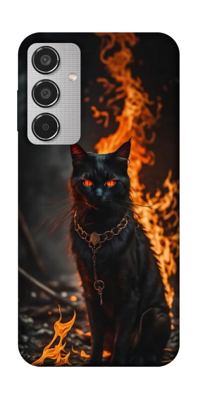 Чохол на Samsung Galaxy M35 Вогняний кіт фото 1 з 1