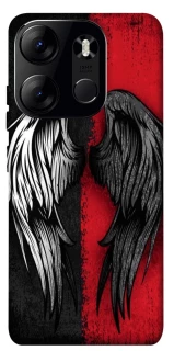 Чехол на Tecno Spark Go 2023 Angel and Devil фото 1 из 1